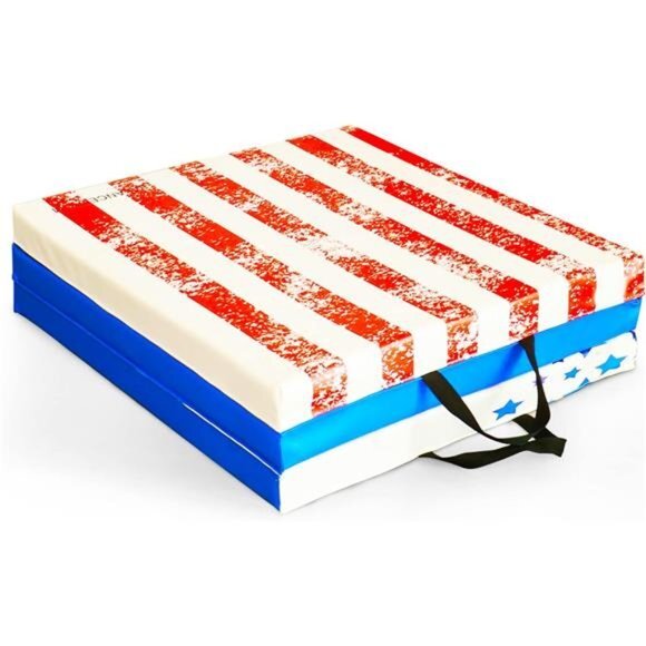 Three Fold Folding Exercise Mat with Carrying Handles for MMA, Gymnastics & Home - Picture 4 of 6